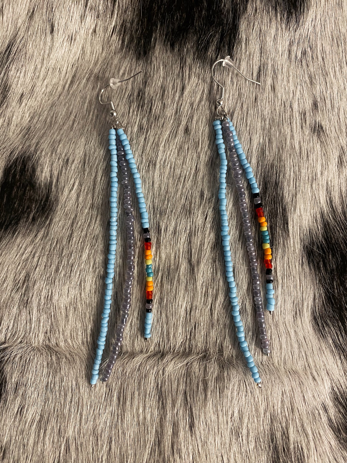 Triple Fringe Earrings