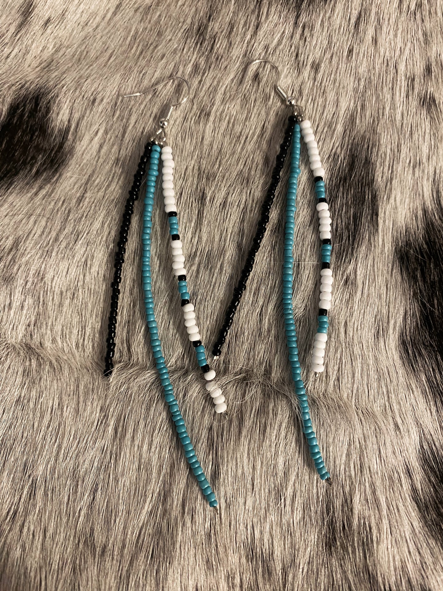 Triple Fringe Earrings