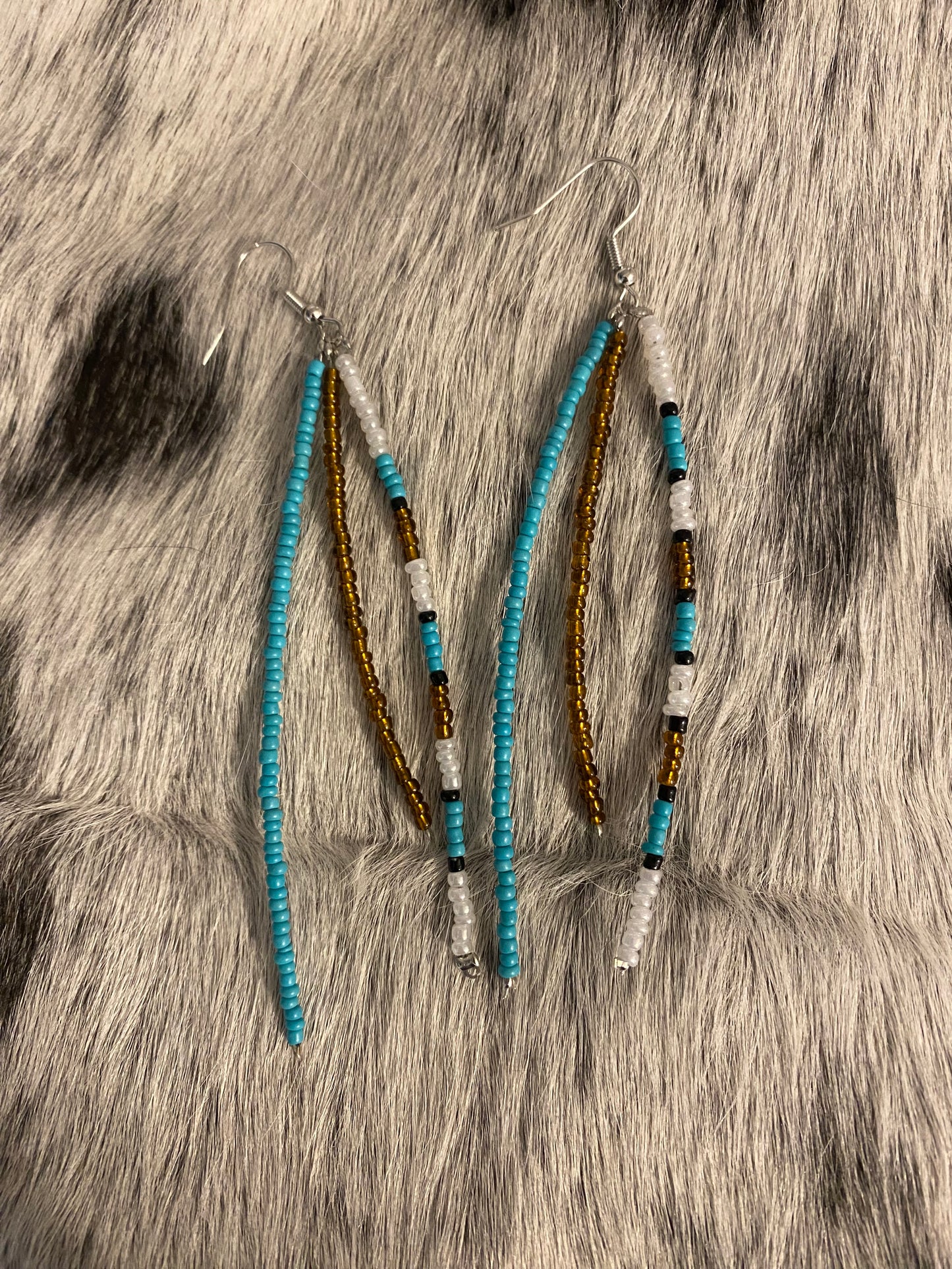 Triple Fringe Earrings